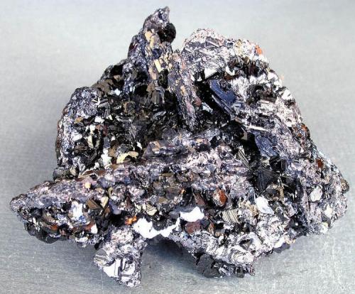 Galena/Sphalerite from the Huanzala Mine, Peru. 7 cm X 6 cm X 4 cm. (Author: Samuel)
