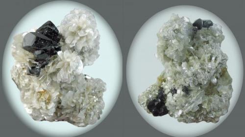 Muscovite/Cassiterite combo, Mt Xuebaoding, China. (Author: Samuel)