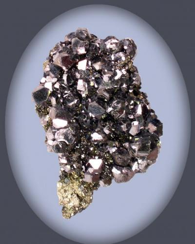 Galena on Pyrite (Author: Samuel)