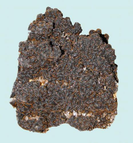 Goethite on Calcite, Fengjiashan Mine, Edong Mining District, Daye County, Huangshi Prefecture, Hubei Province, China.8 x 7 x 5cm. (Author: Samuel)
