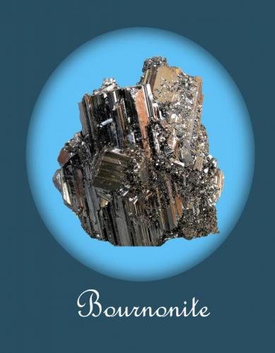 Bournonite, Yaogangxian Mine, Yizhang County, Chenzhou Prefecture, Hunan Province, China. 4 x 4 x 3 cm. (Author: Samuel)