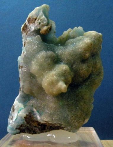 Hemimorphite. Arzentales. Vizcaya. Guipúzcoa. Spain. 6 cm. (Author: nimfiara)