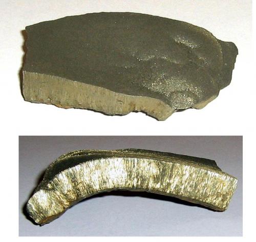 Millerite, Mt Keith Nickel Mine, Mt Keith, Western Australia, Australia. 8 x 5 x 1 cm. (Author: Samuel)