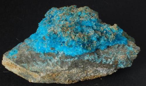 Calcantita - Mines del Remei, El Vilar de la Castanya, El Montseny, El Brull, Barcelona, Catalunya, España
Medidas: 6,5x4x3 cms (Autor: Joan Martinez Bruguera)