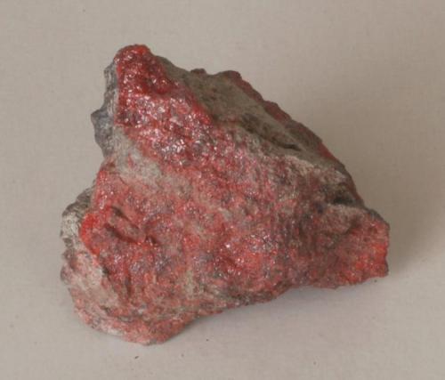Cinabrio - Mina Las Cuevas, Almadenejos, Ciudad Real, Castilla La Mancha, España
Medidas: 4x3,5x2 cms (Autor: Joan Martinez Bruguera)