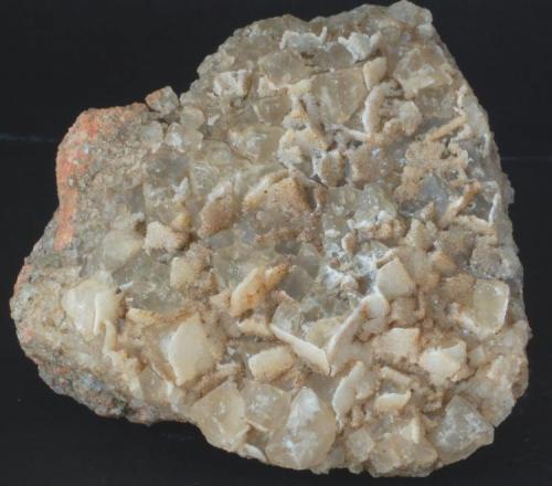 Fluorita - Mines Sant Marçal, Viladrau, Montseny, Osona, Girona, Catalunya, España
Medidas: 8x7x2,5 cms (Autor: Joan Martinez Bruguera)