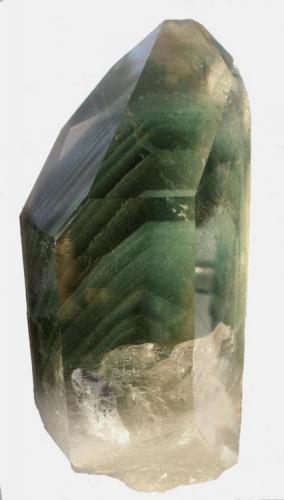 Quartz, Chlorite. 20x8.5x9 cm. (Author: José Miguel)