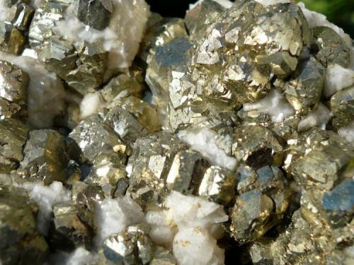 Marcasita sobre Dolomita<br />Reocín Mine, Reocín, Comarca Saja-Nansa, Cantabria, Spain<br />10 x 4 cm.<br /> (Autor: nerofis2)