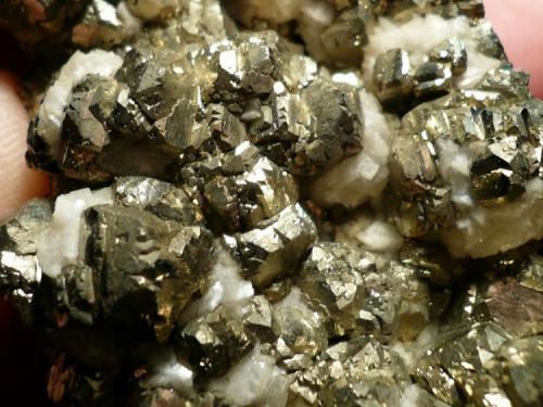 Marcasita<br />Reocín Mine, Reocín, Comarca Saja-Nansa, Cantabria, Spain<br />10 x 4 cm.<br /> (Autor: nerofis2)