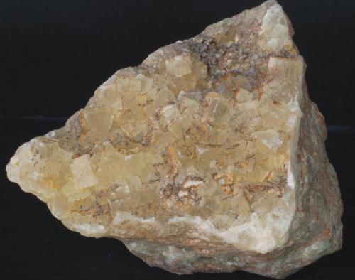 Fluorita - Mines de Sant Marçal, Viladrau, Montseny, Osona, Girona, Catalunya, España
Medidas: 7x6x5,5 cms (Autor: Joan Martinez Bruguera)