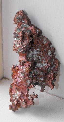 Copper, Caledonia Mine, Mass City, Ontonagon County, Michigan, U.S.A. 12 x 7 x 6 cm. (Author: Lumaes)