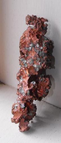 Copper, Caledonia Mine, Mass City, Ontonagon County, Michigan, U.S.A. 12 x 7 x 6 cm. (Author: Lumaes)