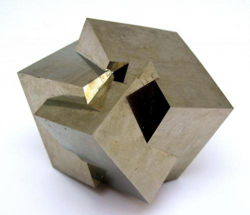 Pyrite
Ampliación a Victoria Mine, Sierra de Alcarama, Navajún, La Rioja, Spain (Author: Carles Millan)