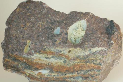 Nontronita Cálcica - Can Suria, Maçanet de la Selva, Comarca de la Selva, Girona, Catalunya, España
Medidas: 10 x 6,5 x 3,5 cms (Autor: Joan Martinez Bruguera)