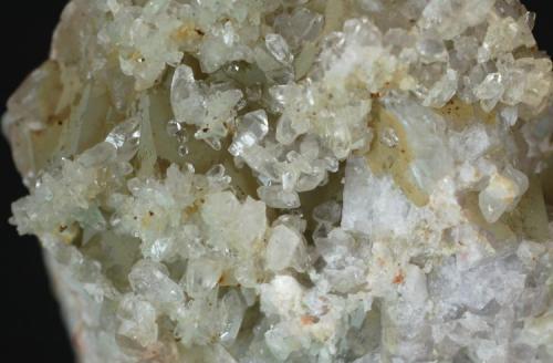 Calcita & Fluorita (detalle) - Mines de Sant Marçal, Viladrau, Montseny, Osona, Girona, Catalunya, España
Medidas: 7,5 x 4,5 x 4 cms (Autor: Joan Martinez Bruguera)