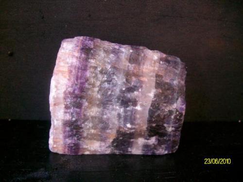 Fluorita bandeada.
Sierra Grande, Rio Negro, Argentina.
9x6cm (Autor: marcel)