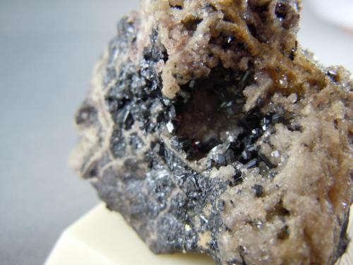 Groutite
Robert Mine,
Cuyuna Iron Range, Crow Wing Co.,
Minnesota
4.0cm x 4.0cm (Author: rweaver)