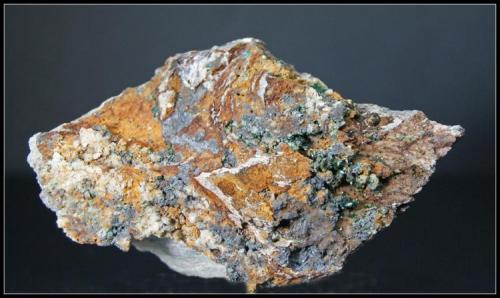 LIBETHENITA
Mina Miguel Vacas, Pardais y Conceição, Vila Viçosa, Évora, Portugal
9cm x 5.5cm (Autor: Mijeño)