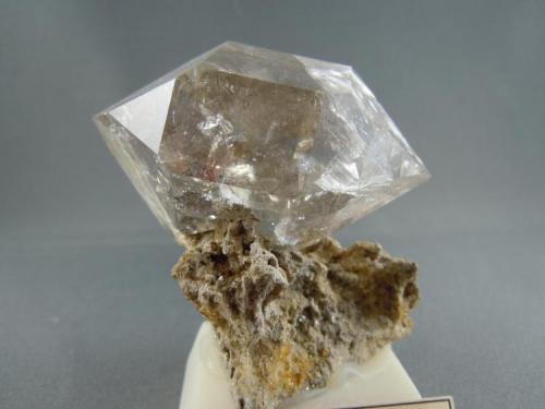 Quartz var Herkimer Diamond
Middleville, New York
7.0cm x 6.7cm (Author: rweaver)