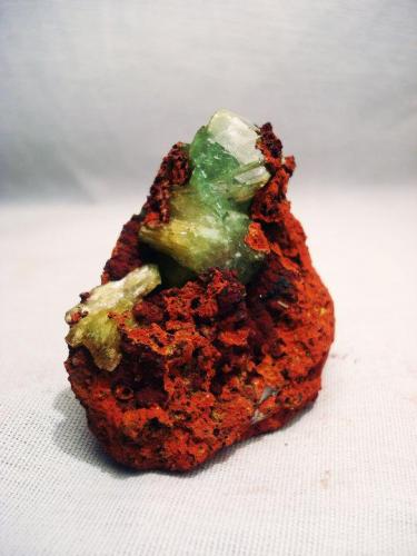 Cuprian Adamite, Mapimí Durango Mexico.
Size: 10cm. (Author: javmex2)