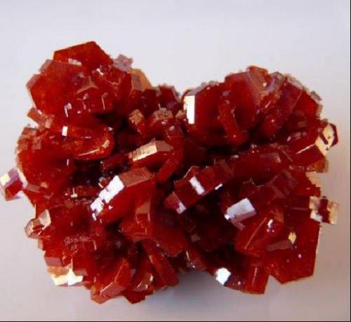 Vanadinite
Mibladen, Midelt, Khénifra Province, Meknčs-Tafilalet Region, Morocco (Author: Leon56)