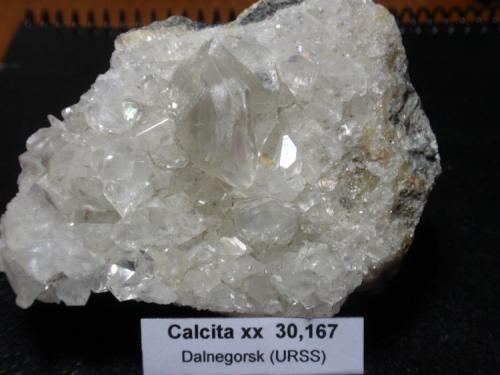 Calcita xx, Dalnegorsk (Rusia)  Tamaño 70 x 50 mm (Autor: Ignacio)