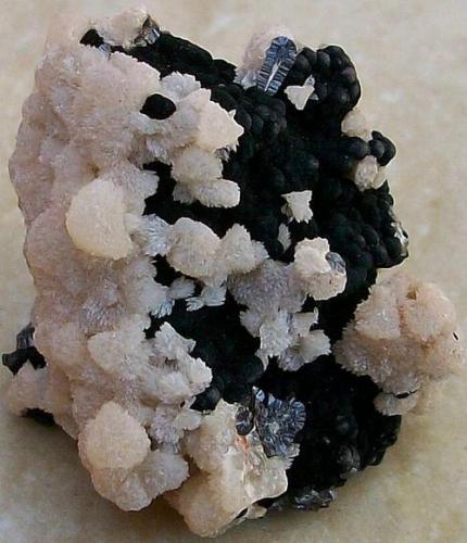 2Kalahari manganese fields calcite and goethite crystals on matrix-south africa.jpg (Author: Anton Potgieter)