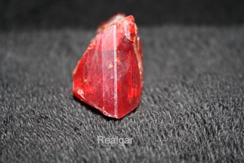 Realgar
Shimen County, Hunan Province, China (Author: Bruce Sevier)