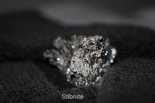 Stibnite
Baia Sprie, Romania (Author: Bruce Sevier)