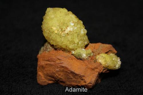 Adamite
Durango, Mexico
Close up (Author: Bruce Sevier)