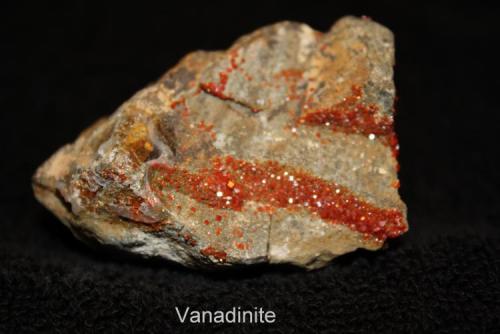 Vanadinite: 
Gila County, Arizona (Author: Bruce Sevier)