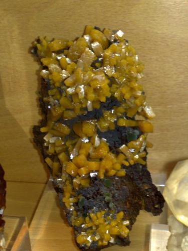 Wulfenite
Mapimí, México
12x6 cm. (Author: Enrique Llorens)