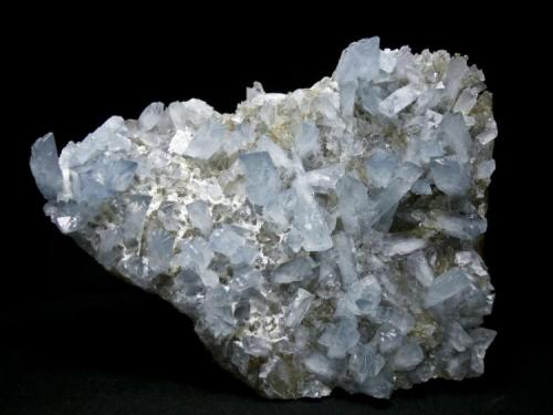 Celestina
Cantera Minerama - Cerro Moreno - Puentetablas - Jaén
Pieza de 21x16 cm. cristal mayor 4,5 cm. (Autor: El Coleccionista)