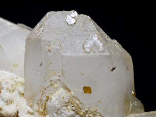 Granate Spessartina (Espesartina)
Trascastillo - Cártama - Málaga
Pieza de 7x5 cm. cristal mayor 0,4 cm.
Detalle de la foto anterior (Autor: El Coleccionista)