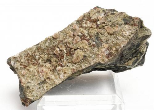 Natrolita y Analcima - Cantera Gilico - Sierra de los Cambrones -Cehegín - Murcia - España - 7,1 x 3,9 x 3,2 (Autor: Martí Rafel)