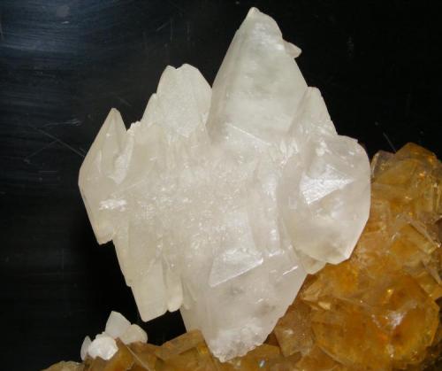 Calcita y fluorita
Detalle del cristal (Autor: yowanni)