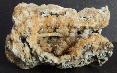 Aragonite(?) in Calcite, Arkengarthdale N Yorks, 7 x 4 cm’s (Author: nurbo)
