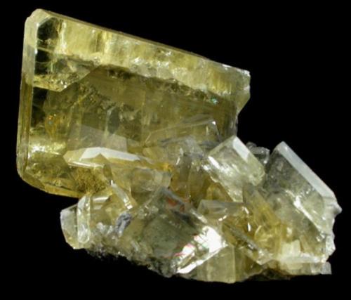 Barite
Meikle Mine, Elko County, Nevada, USA
Overall size of mineral specimen: 5x3.5x3.5 cm. (Author: Leon56)