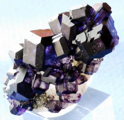 Fluorite
Shaft Josefa Veneros, La Collada, Asturias, Spain
5x2 cm (Author: Enrique Llorens)