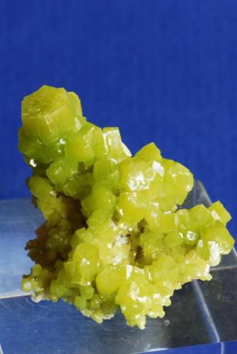 Pyromorphite
San Andrés Mine, Villaviciosa, Córdoba, Andalusia, Spain
4x4 cm. (Author: Enrique Llorens)