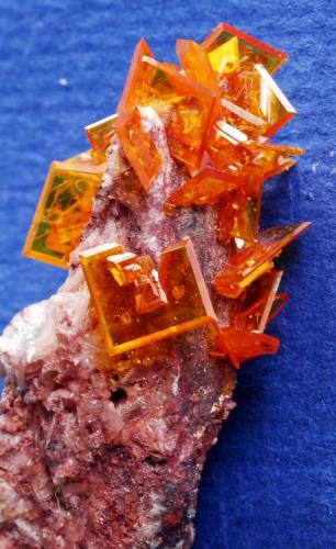 Wulfenita
Rowley Mine, Arizona, USA
Detalle (Autor: E. Llorens)