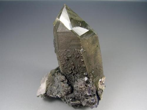 Cuarzo-Goethita. Yaogangxian Mine, China. 8´5x6 cm (Autor: geoalfon)