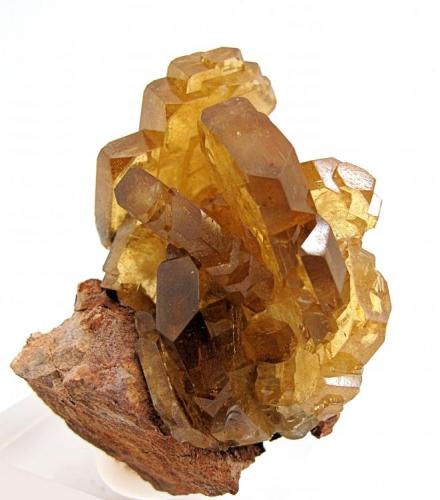 Barite
Cerro Huarihuyn, Miraflores, Huamalies Province, Huanuco Department, Peru
68 mm x 51 mm

The color can be somewhat lighter in person. It depends on the illumination. (Author: Carles Millan)