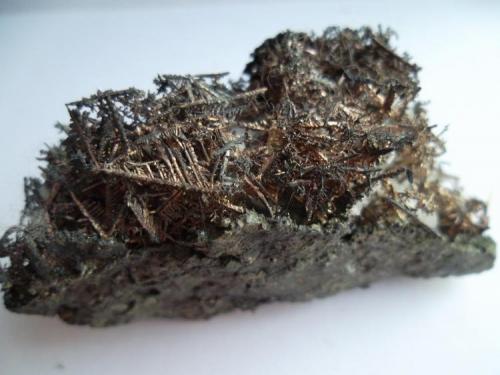 Plata Nativa
Batopilas, Chihuahua, Mexico
6 x 2,5 cm. (Autor: javier ruiz martin)