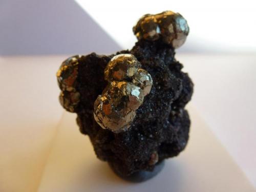 Pirita en Galena<br />West Fork Mine, West Fork, Viburnum Trend District, Reynolds County, Missouri, USA<br />5 x 3 cm.<br /> (Autor: javier ruiz martin)