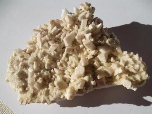 Laumontita<br />Valdemanco, Comarca Sierra de Guadarrama, Community of Madrid, Spain<br />10 x 6 cm.<br /> (Autor: javier ruiz martin)