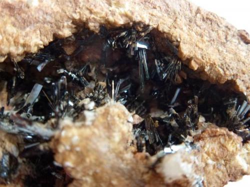 Goethita<br />Goethite outcrop, Tordelrábano, Comarca Sierra Norte de Guadalajara, Guadalajara, Castilla-La Mancha, Spain<br />5 x 5 cm.<br /> (Autor: javier ruiz martin)