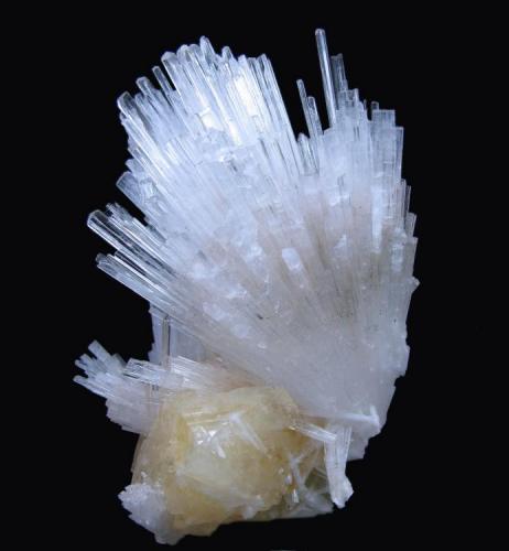 Powellite, scolecite
Yeola, Nasik District, Maharashtra, India
108 mm x 75 mm (Author: Carles Millan)