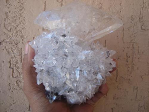 Calcite
Hercules, Cohahuila, Mexico
16 cms . crystals 12 cms. (Author: javmex2)