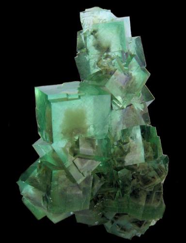 Fluorita
Mina Xianghuapu, Xianghualing, Linwu, Chenzhou, Hunan, China
113 mm x 80 mm x 52 mm (Autor: Carles Millan)